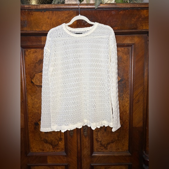 ADSB Andersson Bell- Flower Garden Crew Neck Sweater. Size M